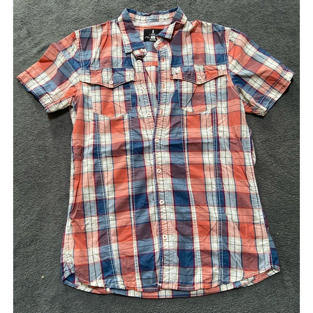 Button down plaid shirt mens medium by Buffalo jeans